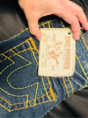 ✨ NEW WITH TAGS – True Religion World Tour Super T Jeans – Size 27 ✨